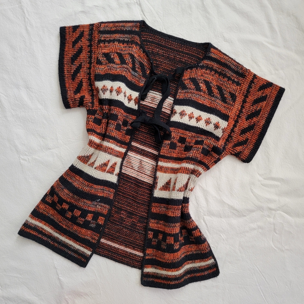Colorful Geometric Sweater Vest